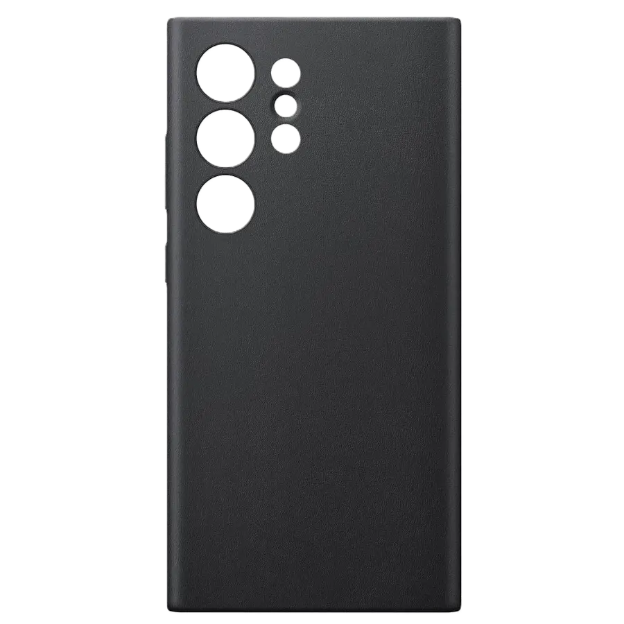 Чохол для Samsung S24 Ultra Vegan Leather Case Black (GP-FPS928HCABW)