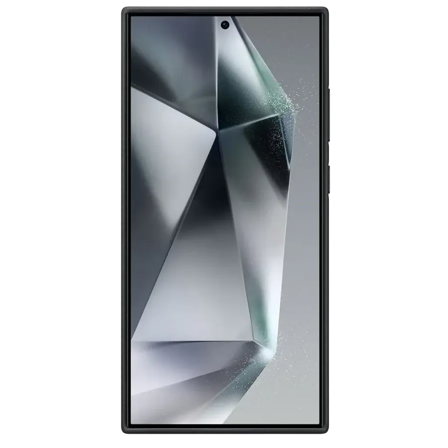 Чохол для Samsung S24 Ultra Vegan Leather Case Black (GP-FPS928HCABW)