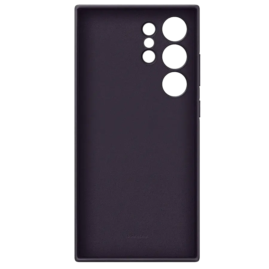 Чохол для Samsung S24 Ultra Vegan Leather Case Dark Violet (GP-FPS928HCAVW)