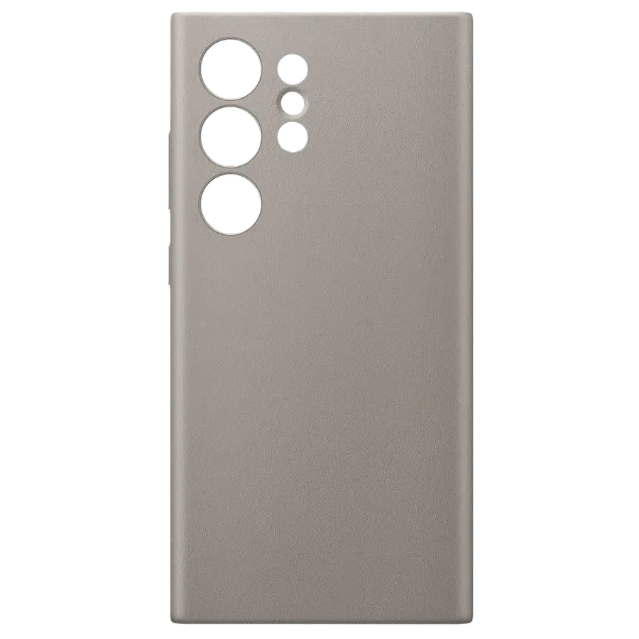 Чохол для Samsung S24 Ultra Vegan Leather Case Taupe (GP-FPS928HCAAW)