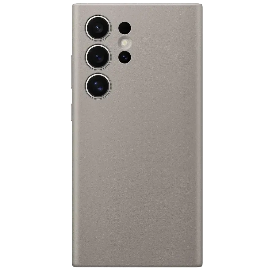 Чохол для Samsung S24 Ultra Vegan Leather Case Taupe (GP-FPS928HCAAW)