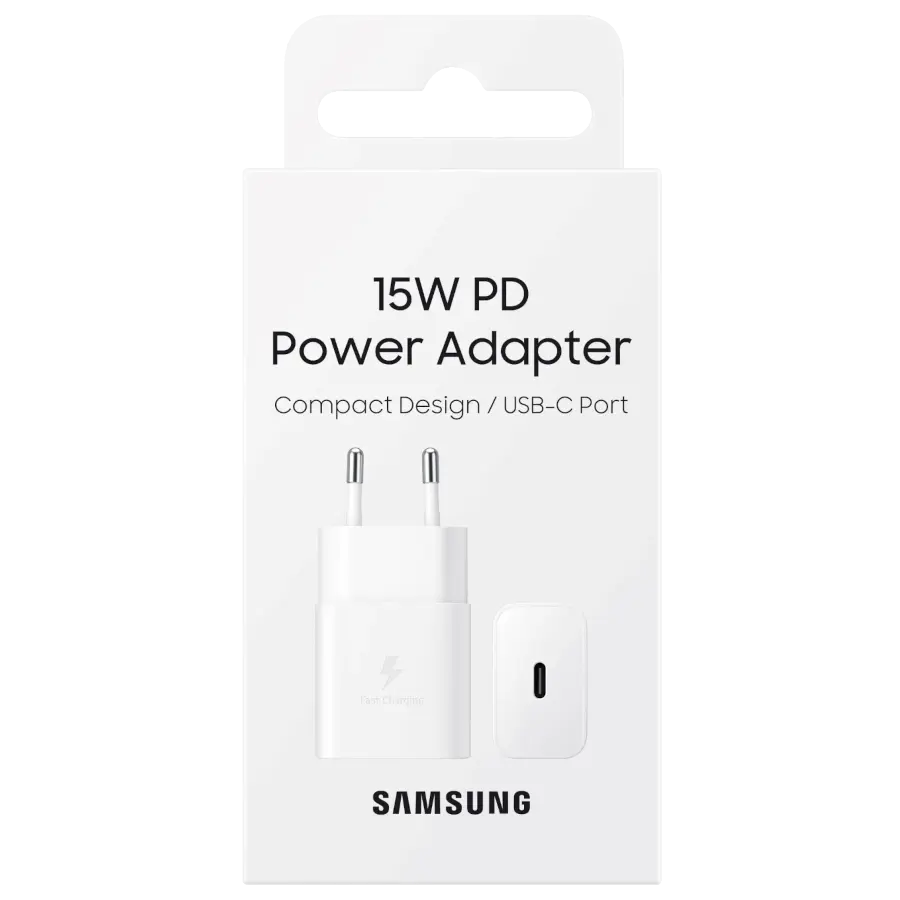 Адаптер живлення 15W Samsung (EP-T1510XWEGRU)