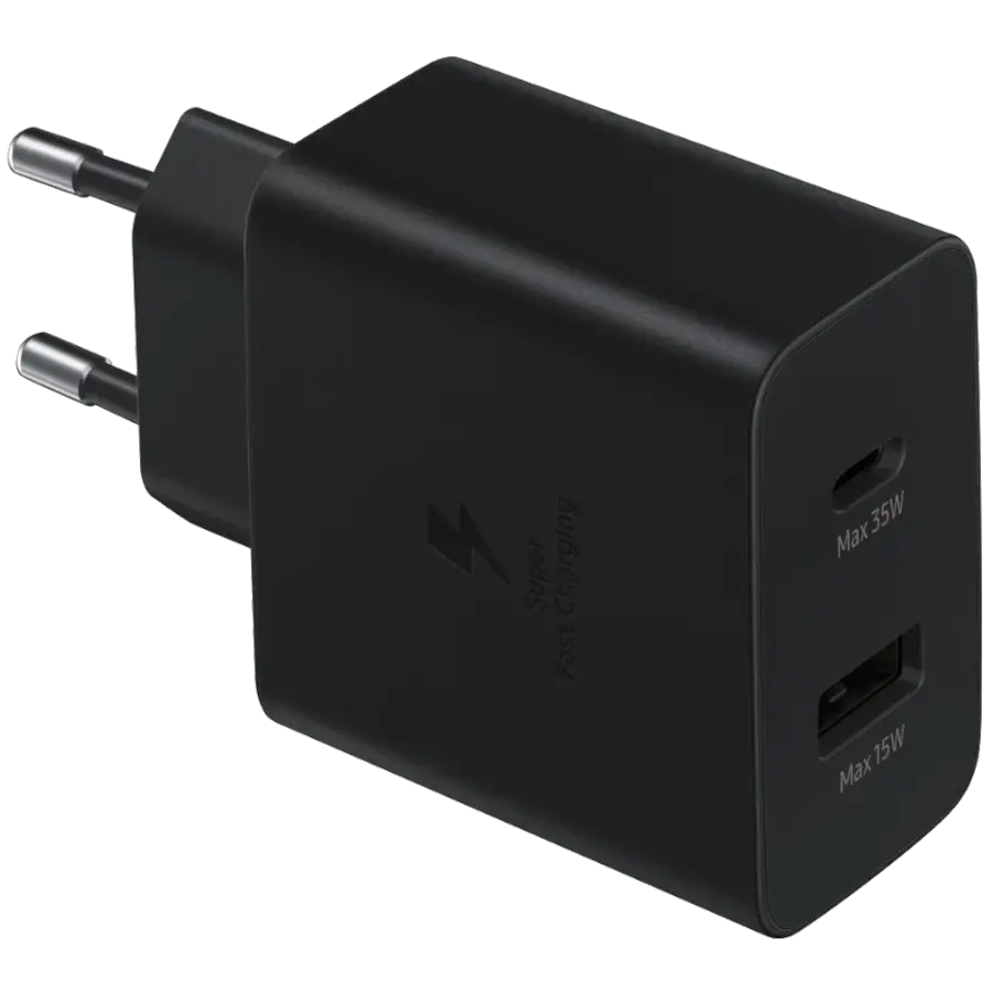 Адаптер живлення 35W Wall Charger Duo Samsung (EP-TA220NBEGRU)