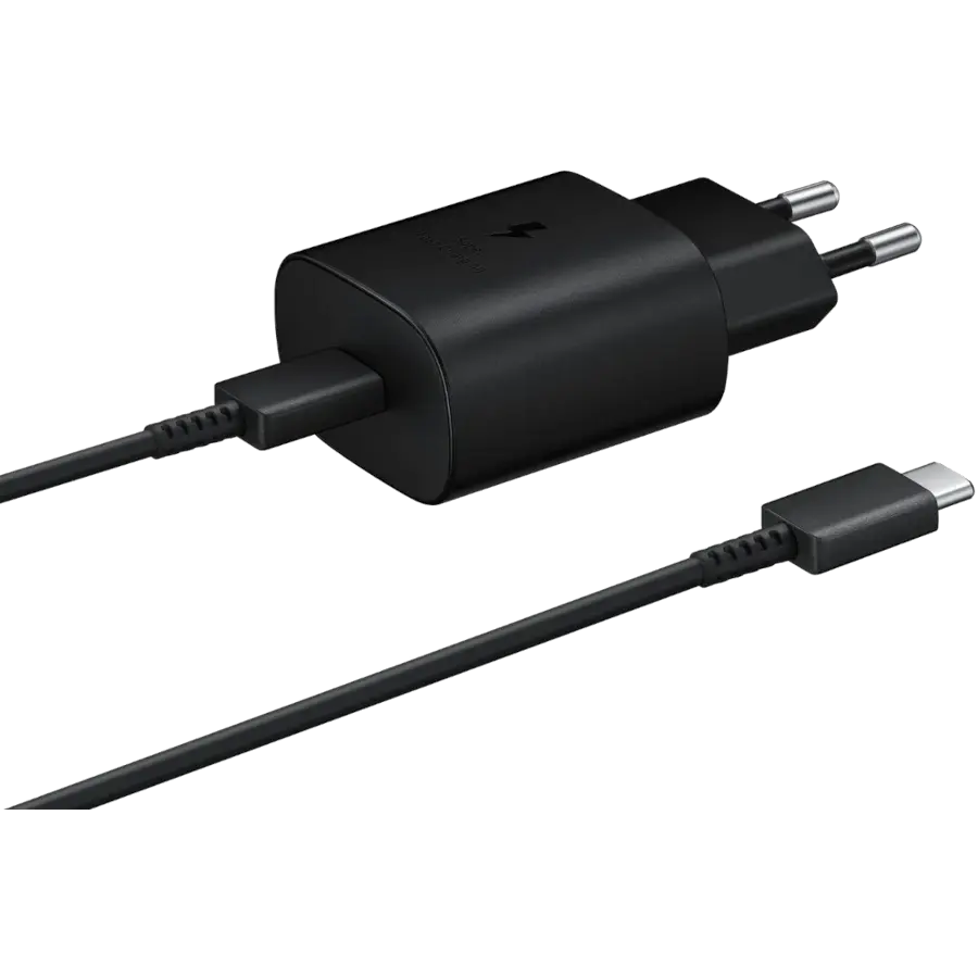 Адаптер живлення Fast Charge 25W Black Samsung (EP-TA800XBEGRU)