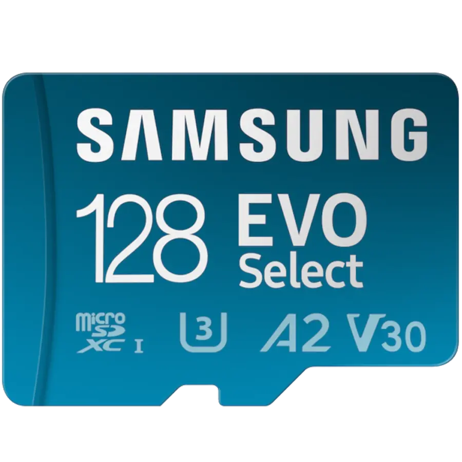 Карта пам’яті Samsung EVO Select 128GB microSDXC (MB-ME128KA)
