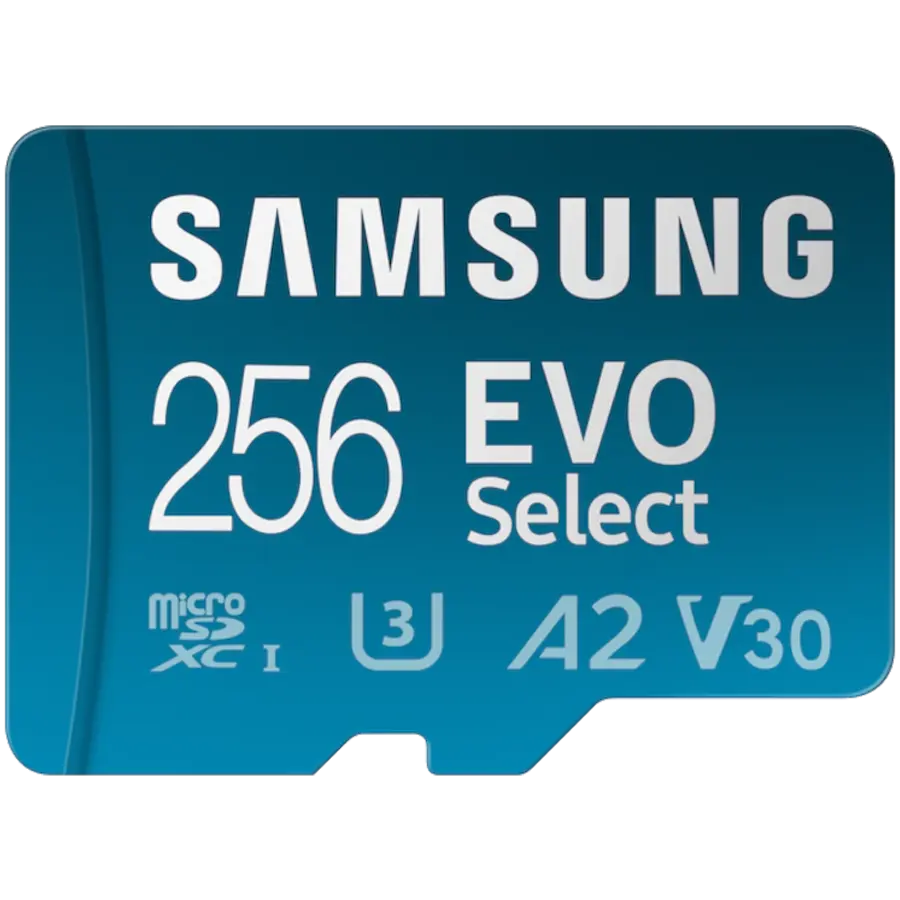 Карта пам’яті Samsung EVO Select 256GB microSDXC (MB-ME256KA)