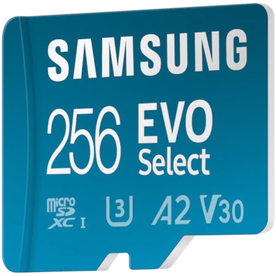Карта пам’яті Samsung EVO Select 256GB microSDXC (MB-ME256KA)