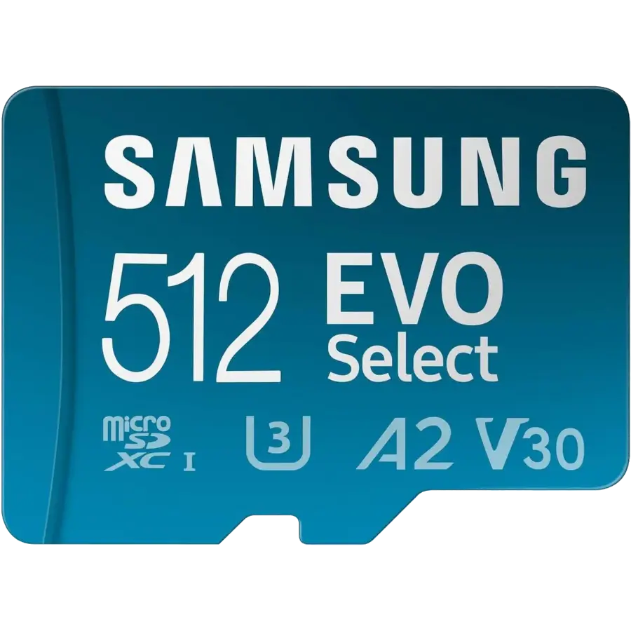 Карта пам’яті Samsung EVO Select 512GB microSDXC (MB-ME512KA)