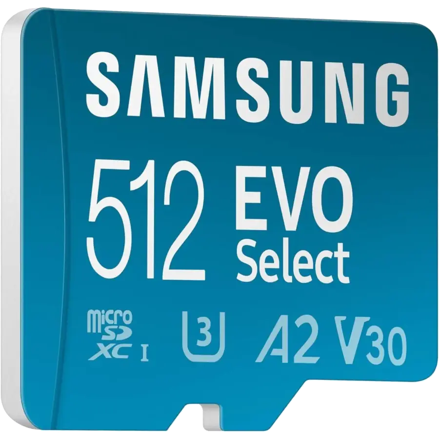 Карта пам’яті Samsung EVO Select 512GB microSDXC (MB-ME512KA)