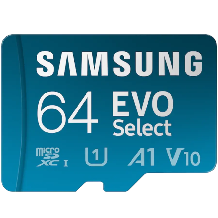 Карта пам’яті Samsung EVO Select 64GB microSDXC (MB-ME64KA)