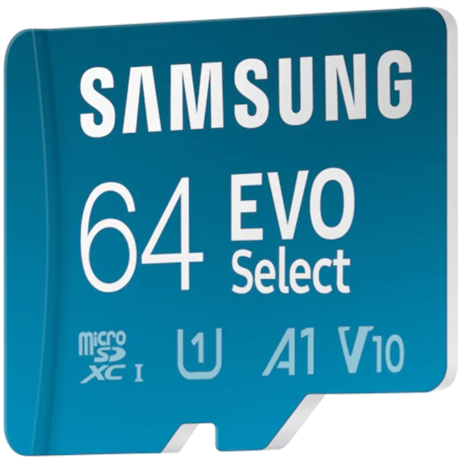 Карта пам’яті Samsung EVO Select 64GB microSDXC (MB-ME64KA)