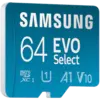 Карта пам’яті Samsung EVO Select 64GB microSDXC (MB-ME64KA)