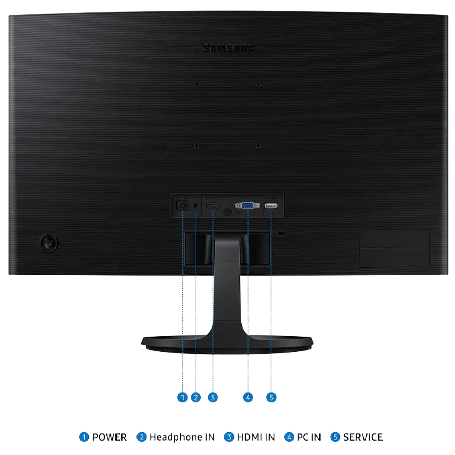 Монiтор 24" Samsung LS24D360GAIXCI