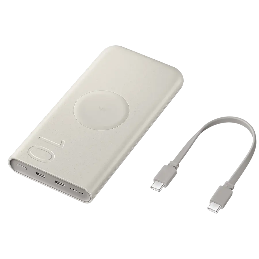 Портативний зарядний пристрій Samsung Battery Pack 10000mAh 25W (EB-U2510XUEGEU) Beige