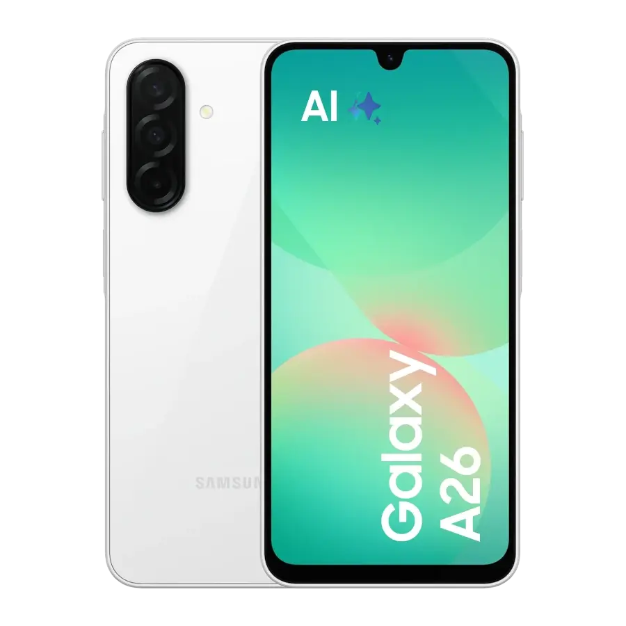Мобільний телефон Samsung Galaxy A26 5G 8/256GB White (SM-A266BZWCEUC)