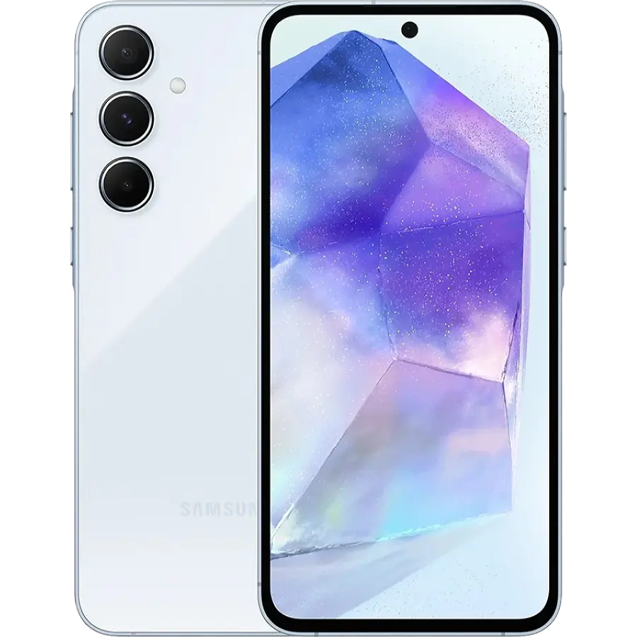 Мобільний телефон Samsung Galaxy A55 5G 8/128GB Ice blue (SM-A556BLBAEUC)
