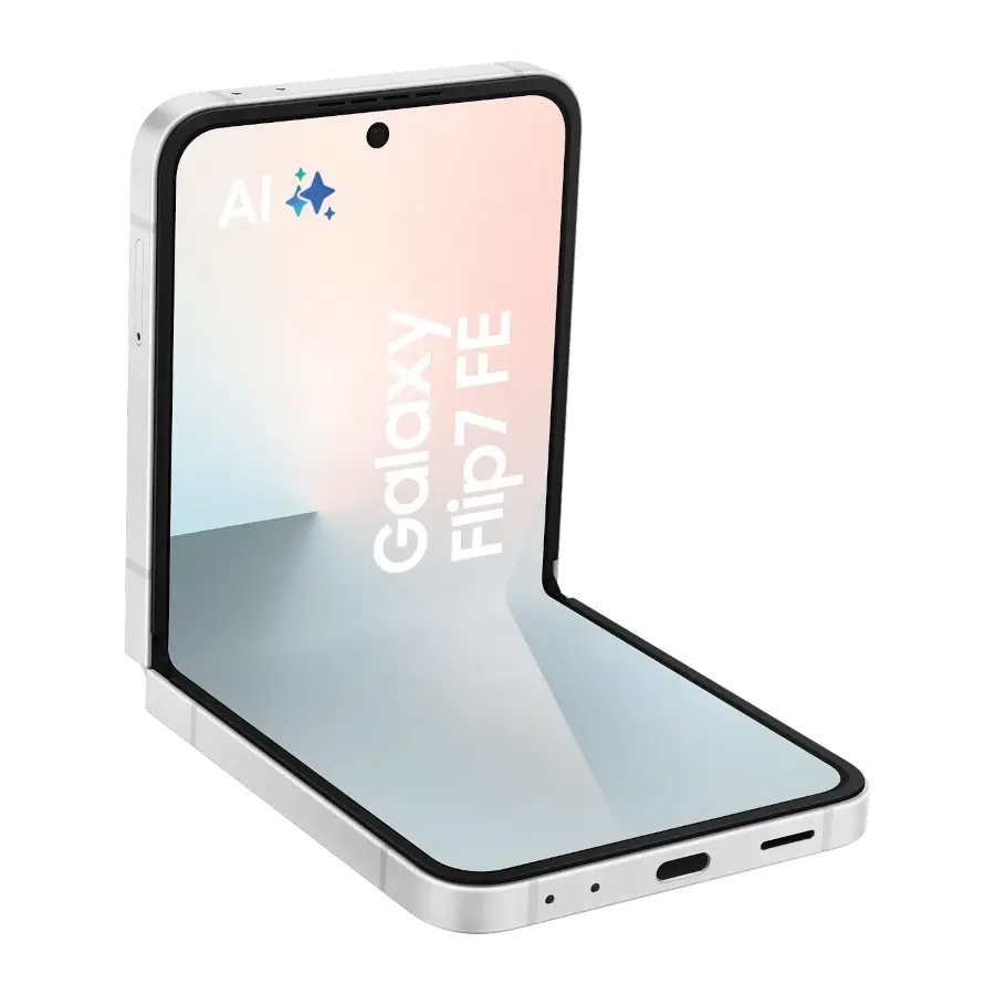 Мобільний телефон Samsung Galaxy Flip 7 FE 8/256GB White (SM-F761BZWHSEK)