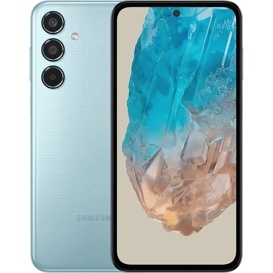 Мобільний телефон Samsung Galaxy M35 5G 6/128GB Light Blue (SM-M356BLBBEUC)