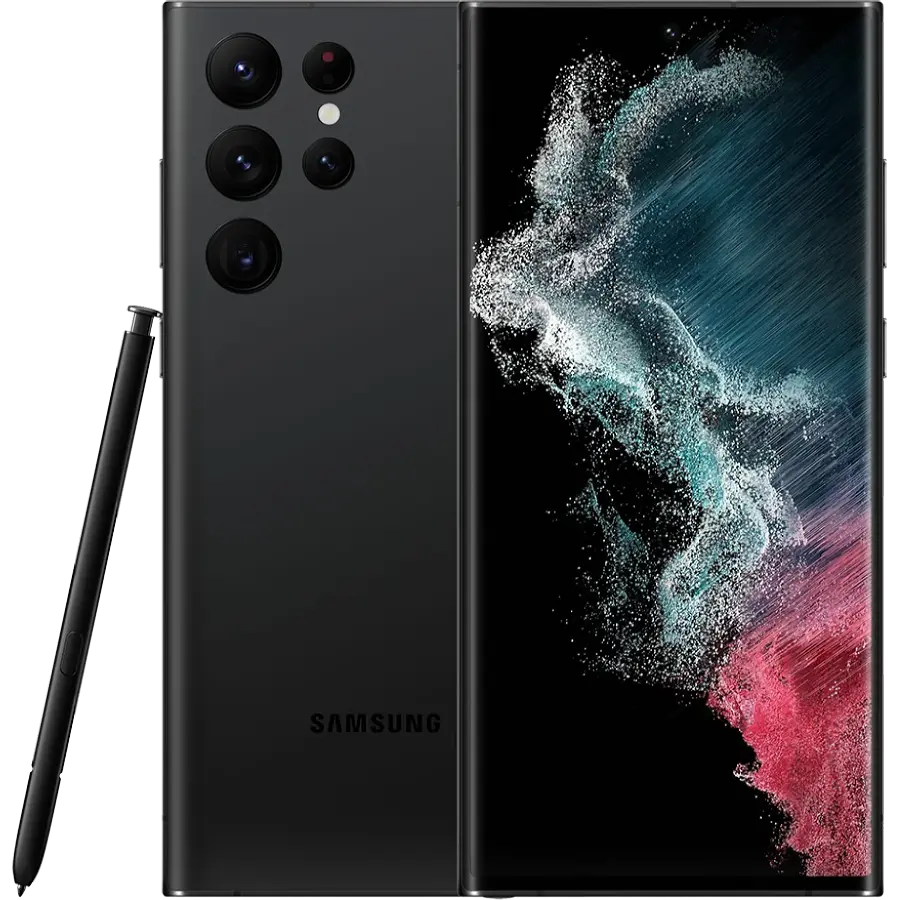 Мобільний телефон Samsung Galaxy S22 Ultra 12/256GB Phantom Black (SM-S908BZKGSEK)