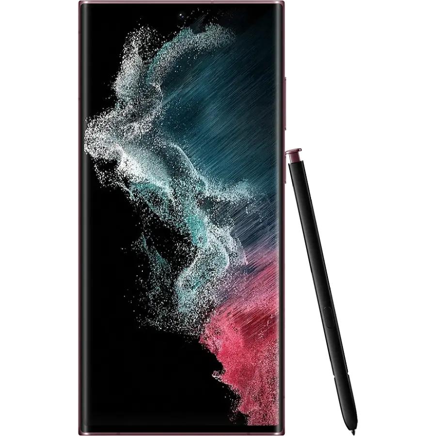 Мобільний телефон Samsung Galaxy S22 Ultra 8/128GB Burgundy (SM-S908BDRDSEK)