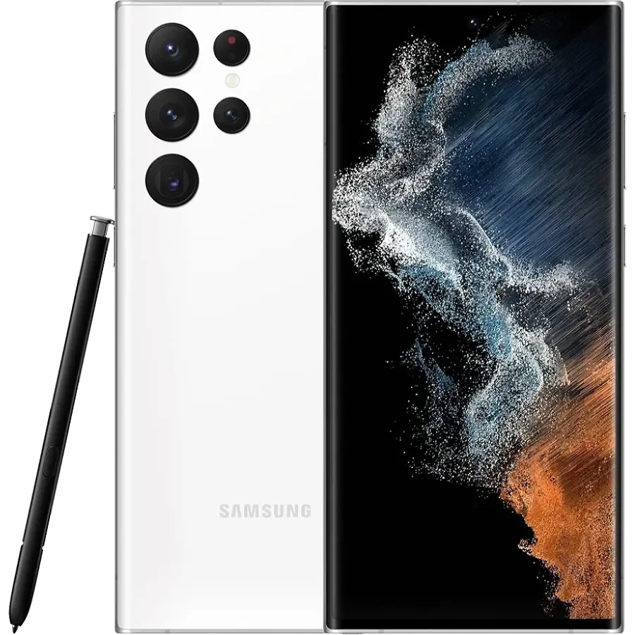 Мобільний телефон Samsung Galaxy S22 Ultra 12/512GB Phantom White (SM-S908BZWHSEK)