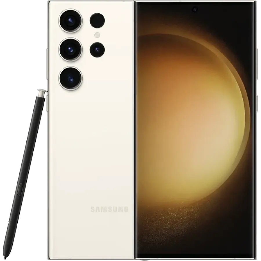 Мобільний телефон Samsung Galaxy S23 Ultra 12/256GB Beige (SM-S918BZEGSEK)