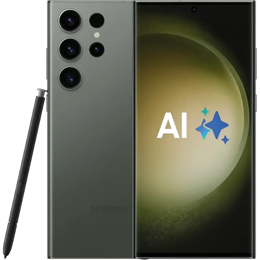 Мобільний телефон Samsung Galaxy S23 Ultra 12/256GB Green (SM-S918BZGGSEK)