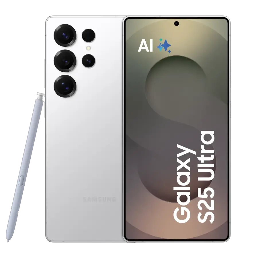 Мобільний телефон Samsung Galaxy S25 Ultra 12/512GB Titanium Whitesilver (SM-S938BZSGEUC)