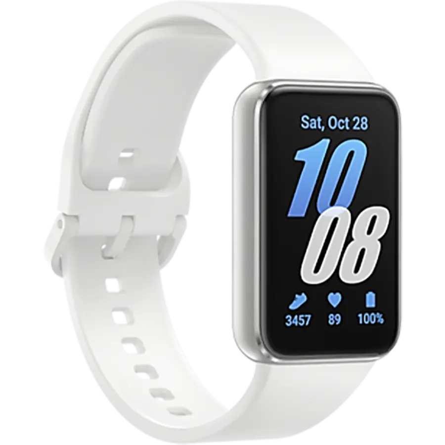 Смарт-годинник Samsung Galaxy Fit3 Silver (SM-R390NZSASEK)