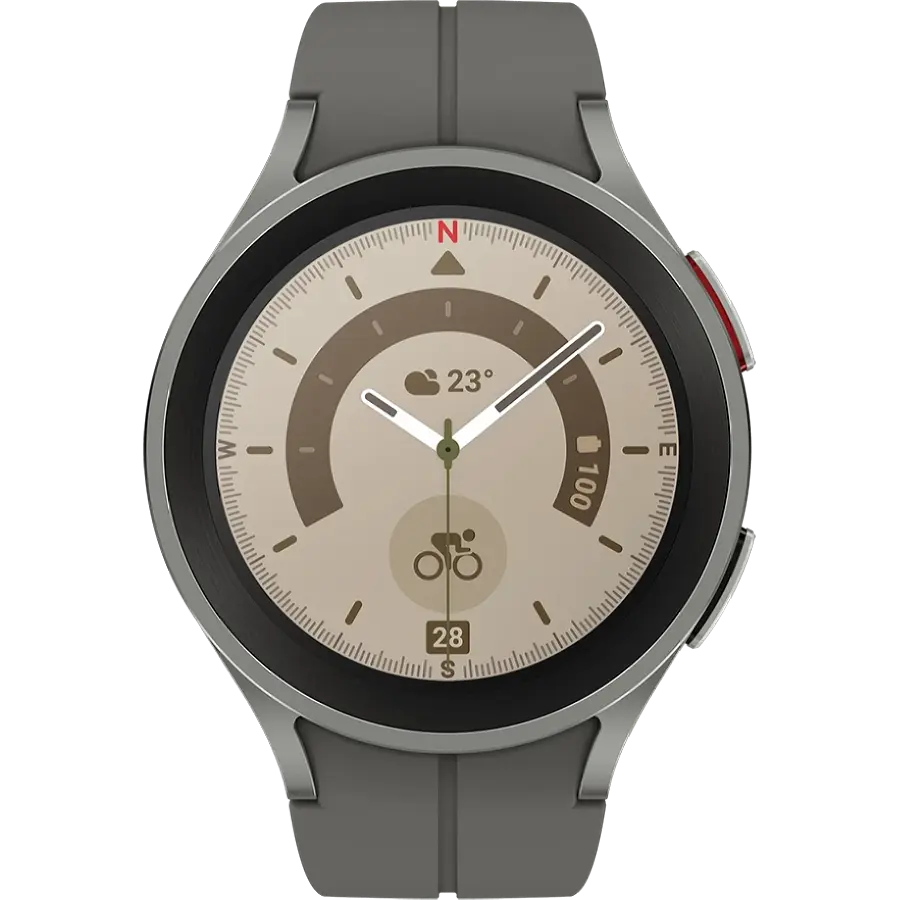 Смарт-годинник Samsung Galaxy Watch 5 Pro 45mm Titanium (SM-R920NZTASEK)