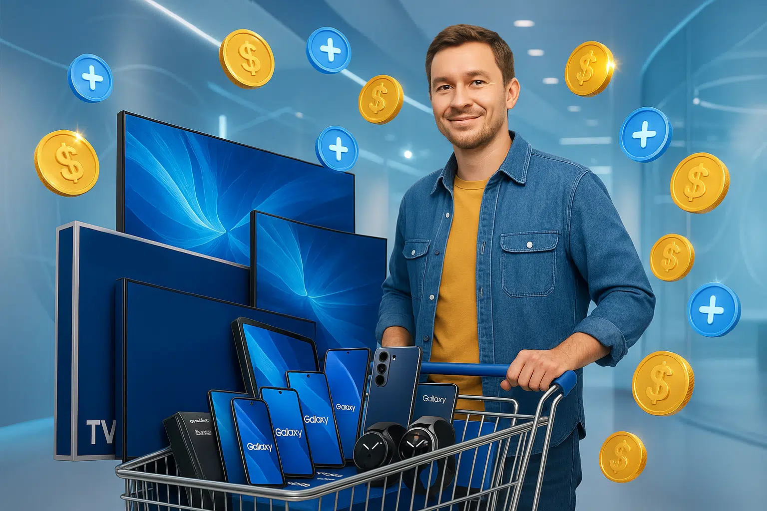 Кешбек за покупки в інтернет-магазині SAMSUNG.NET.UA
